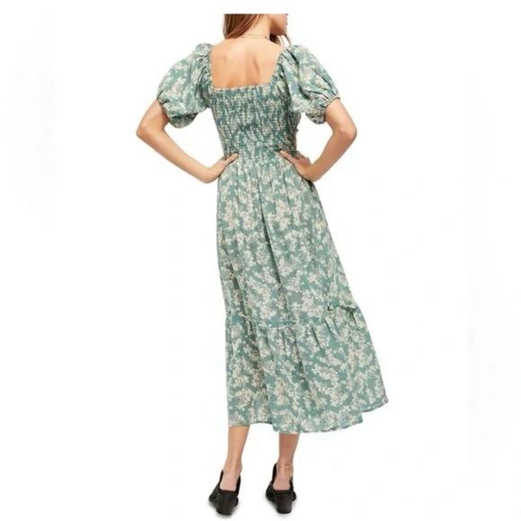 Free People 🐚 
Ellie Printed Maxi Dress - medium. New w/o tags - Picture 2 of 9